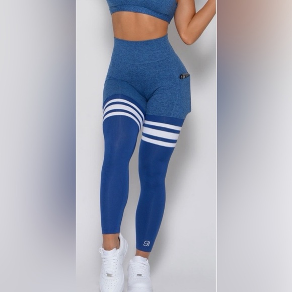 Bombshell Sportswear Pants - Blue Bombshell leggings,xs